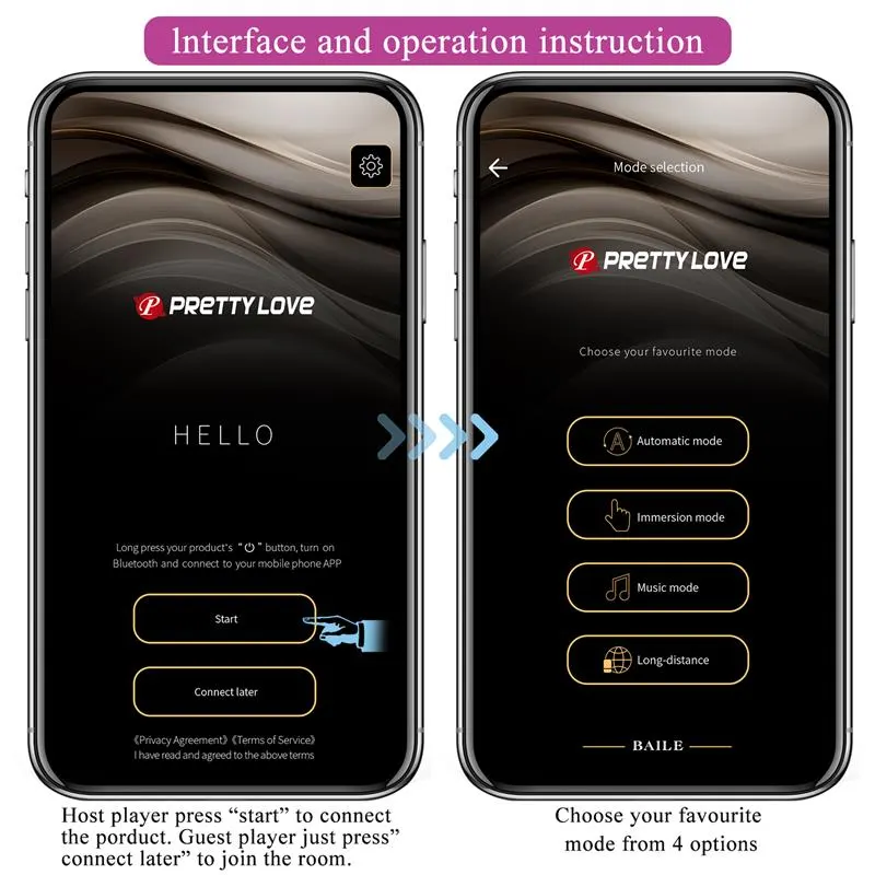 Baird Estimulador con Control por APP · PRETTYLOVE · Estimuladores de Clítoris — photo 10
