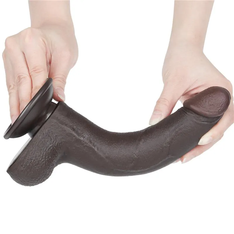 Dildo Dual Layer Piel Deslizante Retractil 8.5 · LOVETOY · Dildos — Foto 5