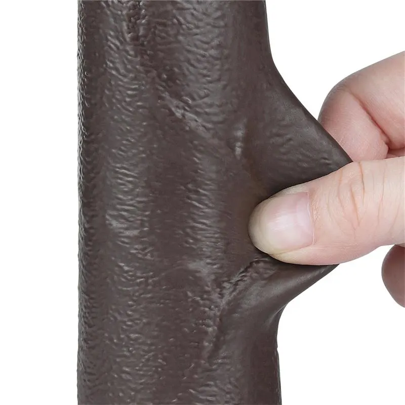 Dildo Dual Layer Piel Deslizante Retractil 8.5 · LOVETOY · Dildos — Foto 8