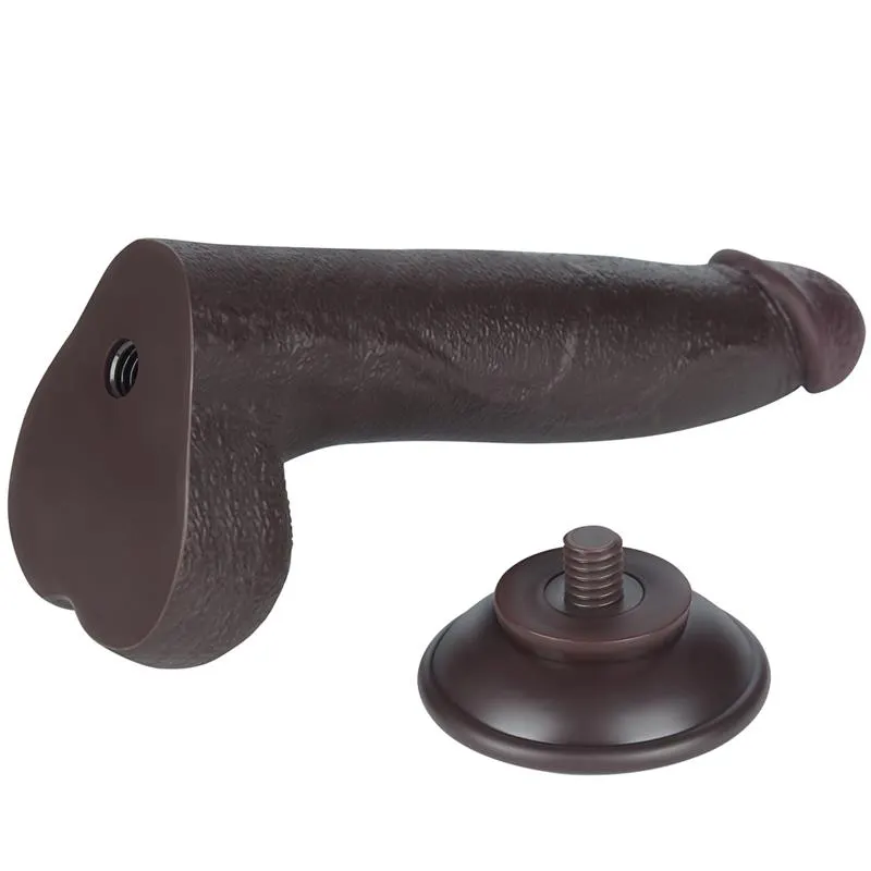 Dildo Dual Layer Piel Deslizante Retractil 8.5 · LOVETOY · Dildos — Foto 9
