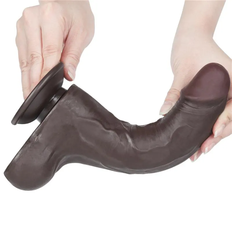 Dildo Dual Density Piel Deslizante Retractil 8.5 · LOVETOY · Dildos — photo 5
