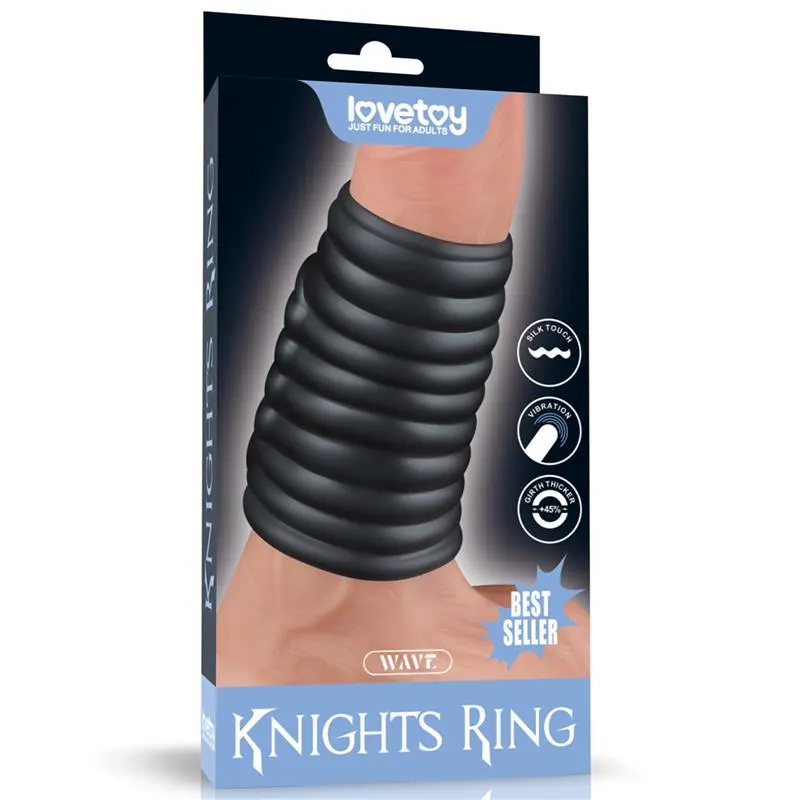 Anillo Vibrador Wave Knights · LOVETOY · Anillos para el Pene
