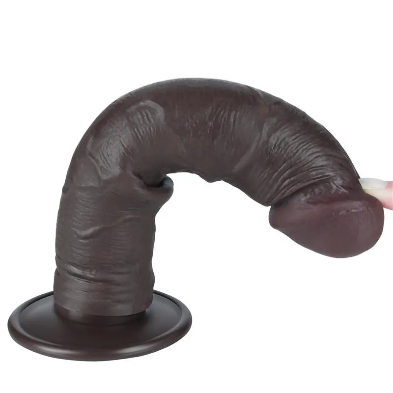 Dildo Dual Layer Piel Delizante Retractil 8 · LOVETOY · Dildos — Foto 4