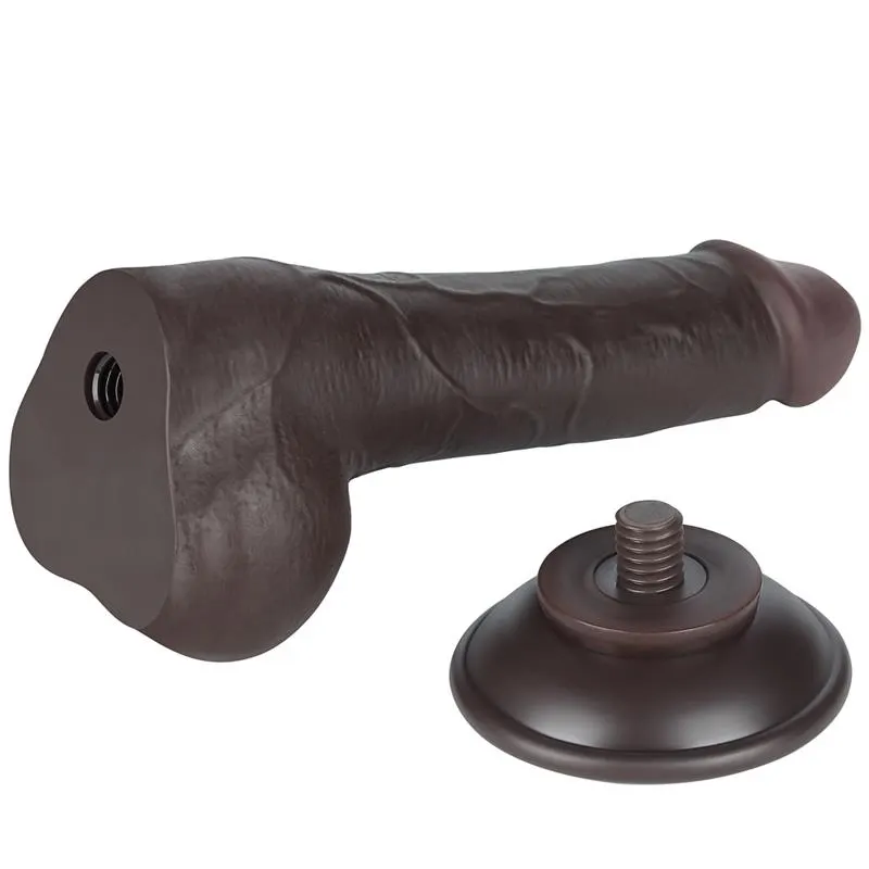 Dildo Dual Layer Piel Deslizante Retractil · LOVETOY · LOVETOY · Dildos — Foto 9