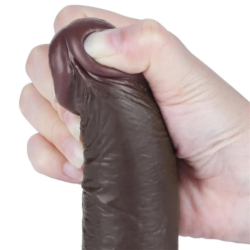 Dildo Dual Layer Piel Deslizante Retractil · LOVETOY · LOVETOY · Dildos — Foto 4