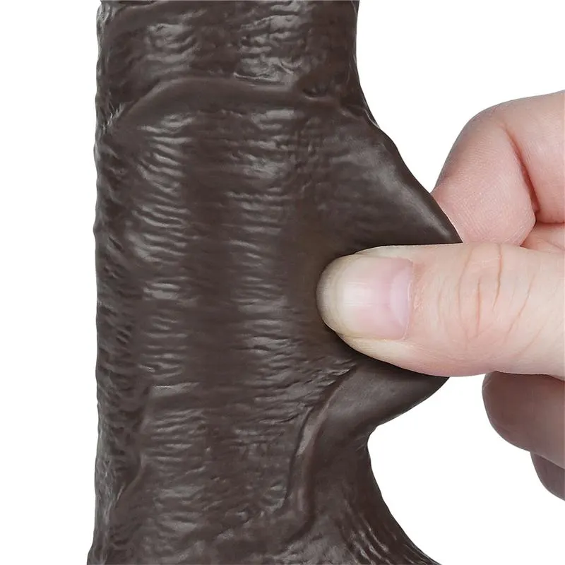 Dildo Dual Layer Piel Deslizante Retractil · LOVETOY · LOVETOY · Dildos — Foto 5