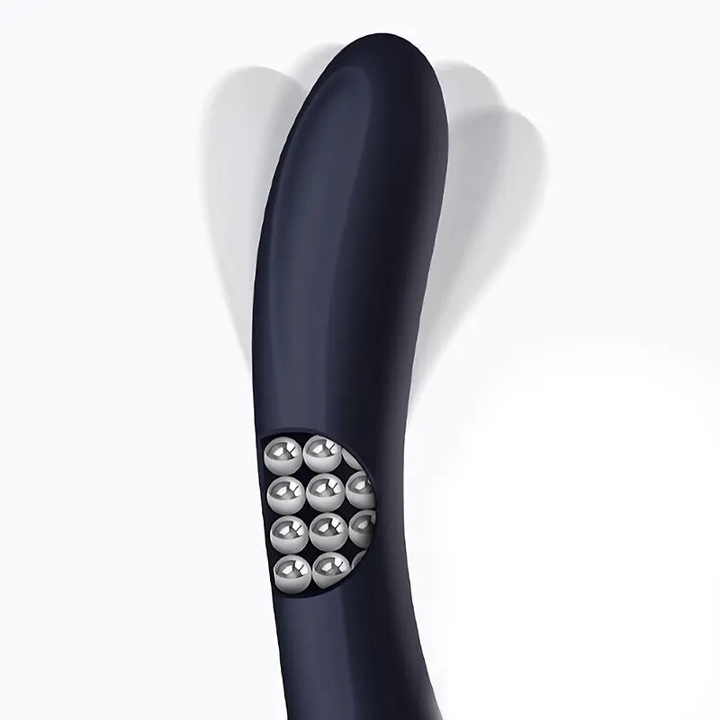 Royalspace Vibrador con Lenguas Estimuladoras y Bolas Internas 360º Azul · INTOYOU · Vibradores — Foto 4