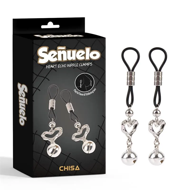 Señuelo Pinzas para Pezones Corazon con Cascabel · CHISA · Pinzas y Pezoneras — photo 6