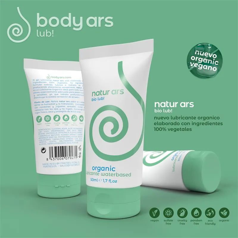 Lubricante Orgánico Vegano 50 ml · BODY ARS · Lubricantes — photo 2