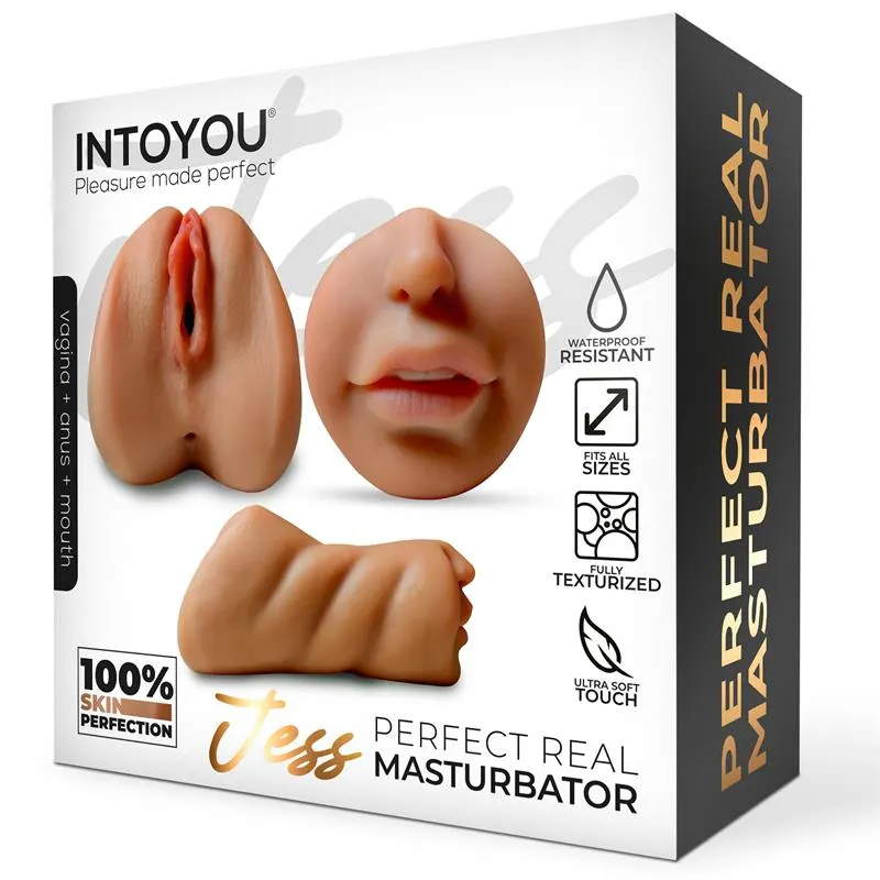 Jess Vagina, Ano y Boca Súper Realista 650 gr · LIKETRUE · Masturbadores Él — Foto 7