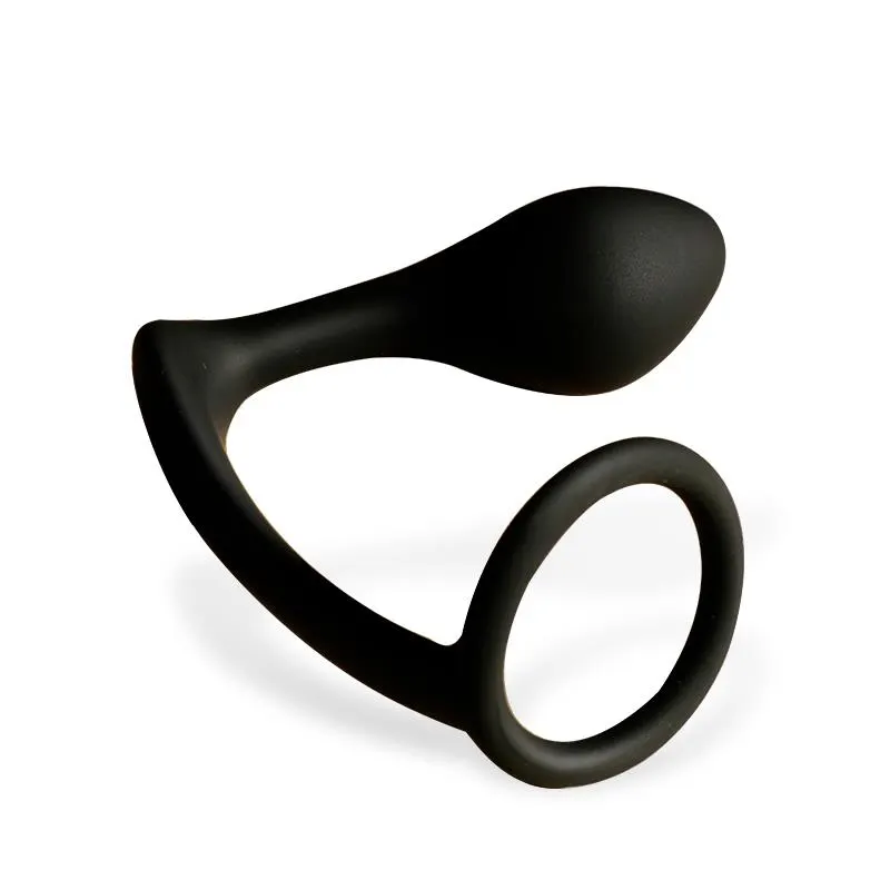 Yastant Plug Anal con Anillo para Testículos · AFTERDARK · Anal — Foto 2