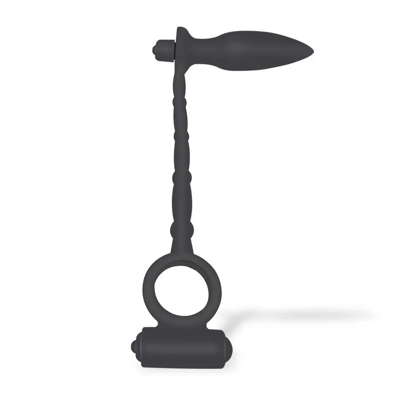 Sugilite Plug Anal con Vibración y Anillo para el Pene con Vibración · AFTERDARK · Anal — Foto 2