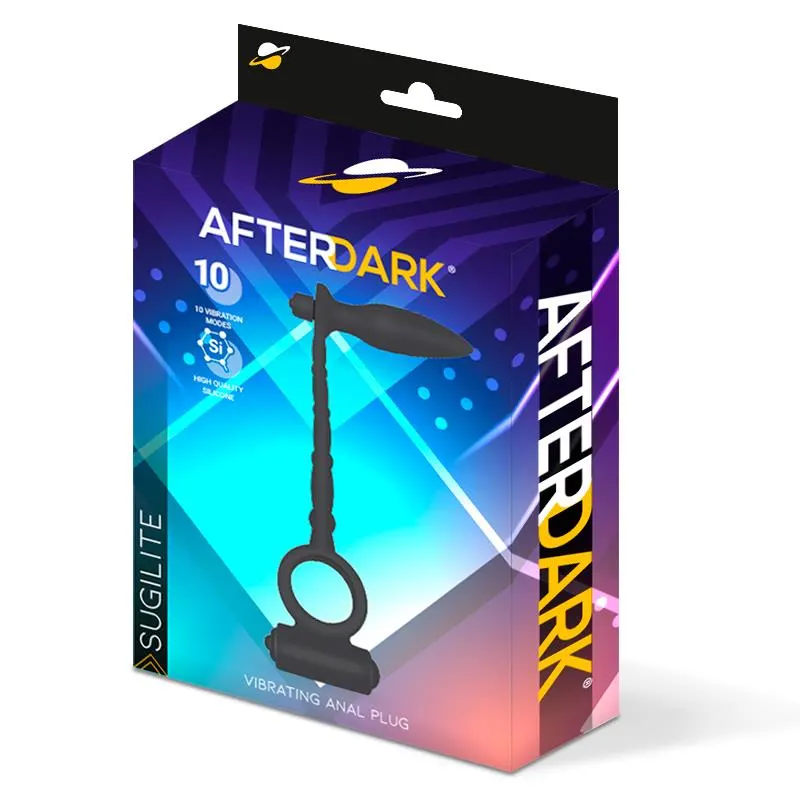 Sugilite Plug Anal con Vibración y Anillo para el Pene con Vibración · AFTERDARK · Anal — Foto 4