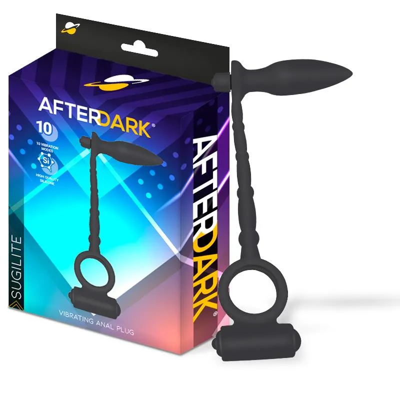 Sugilite Plug Anal con Vibración y Anillo para el Pene con Vibración · AFTERDARK · Anal