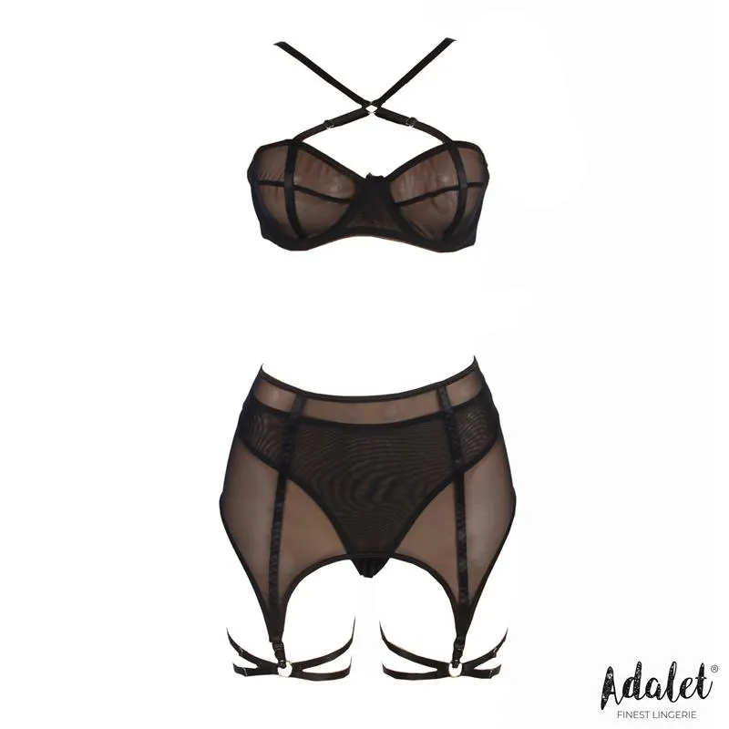Aria Set Sujetador, Tanga, Ligero y Ligas · S/M · ADALET LINGERIE · Conjuntos y Bodies — photo 3