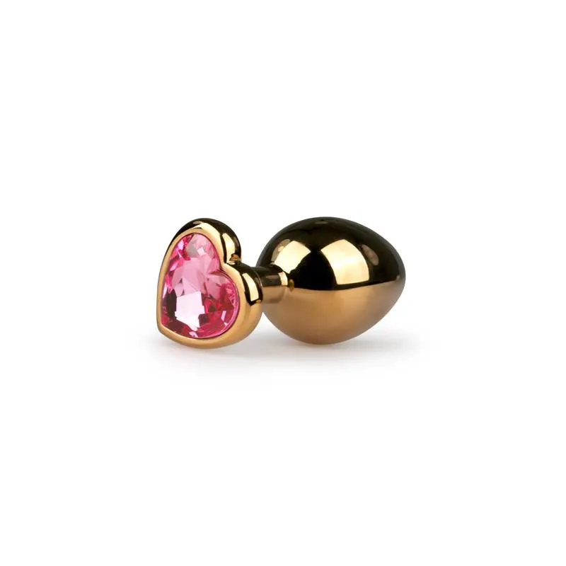 Plug Anal de Aluminio No. 7 - Oro/Rosa · EASYTOYS · Anal