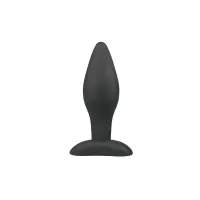 Plug Grande de Silicona - Negro · EASYTOYS · Anal