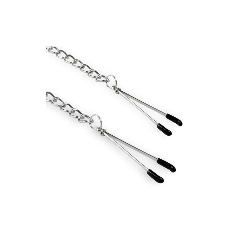 Pinzas con Cadena de Metal para Pezones · EASYTOYS · Pinzas y Pezoneras — Foto 2