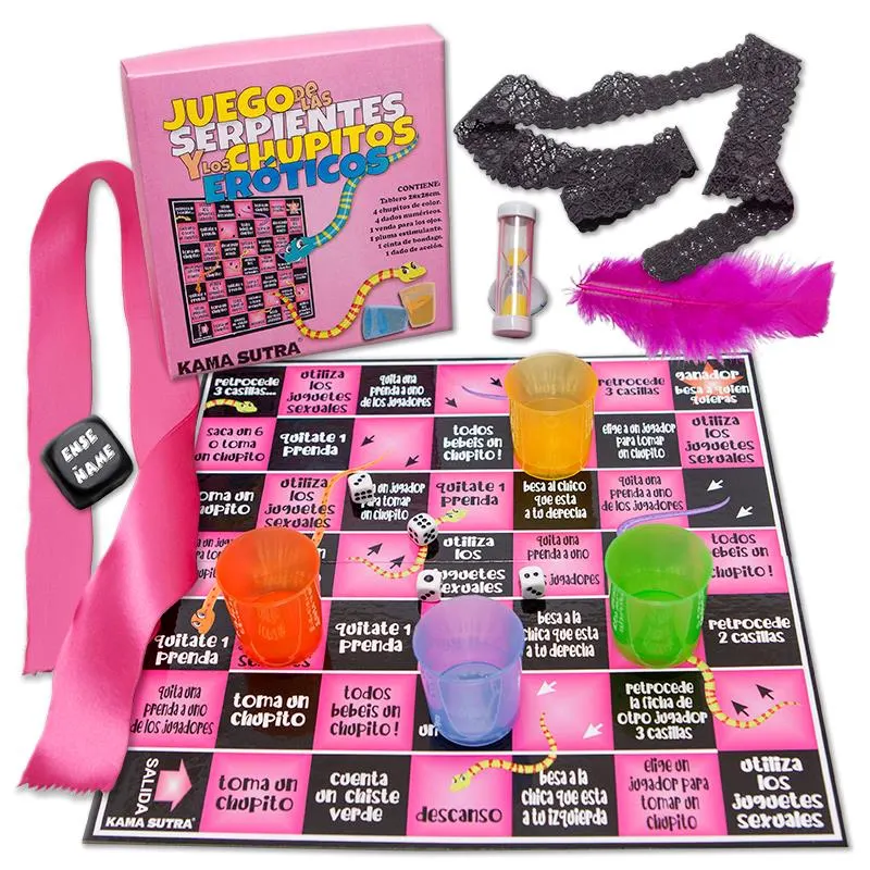 Juego de Mesa la Serpiente Erótica Chupito · DIVERTY SEX · Juegos y Complementos Divertidos