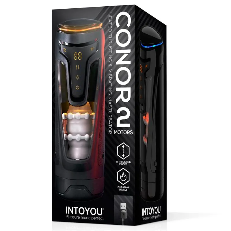 Conor Masturbador Masculino con Thrusting, Vibración y Calor · INTOYOU · Vibradores — Foto 13