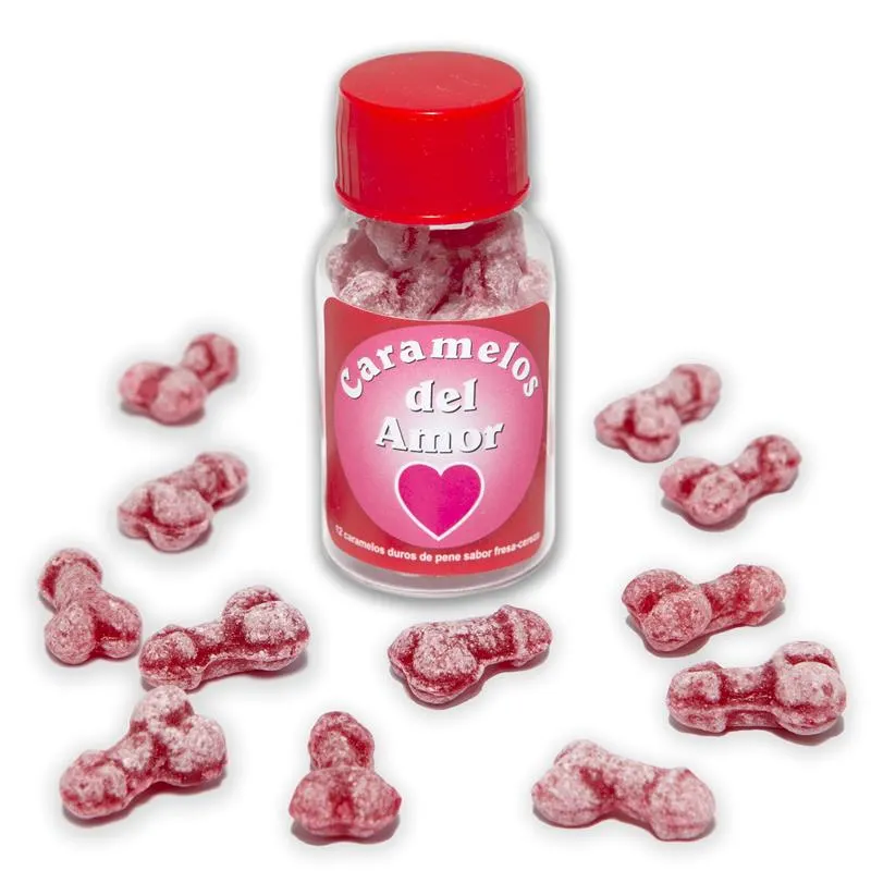 Bote Caramelos Pene  Amor 12 und · DIVERTY SEX · Juegos y Complementos Divertidos