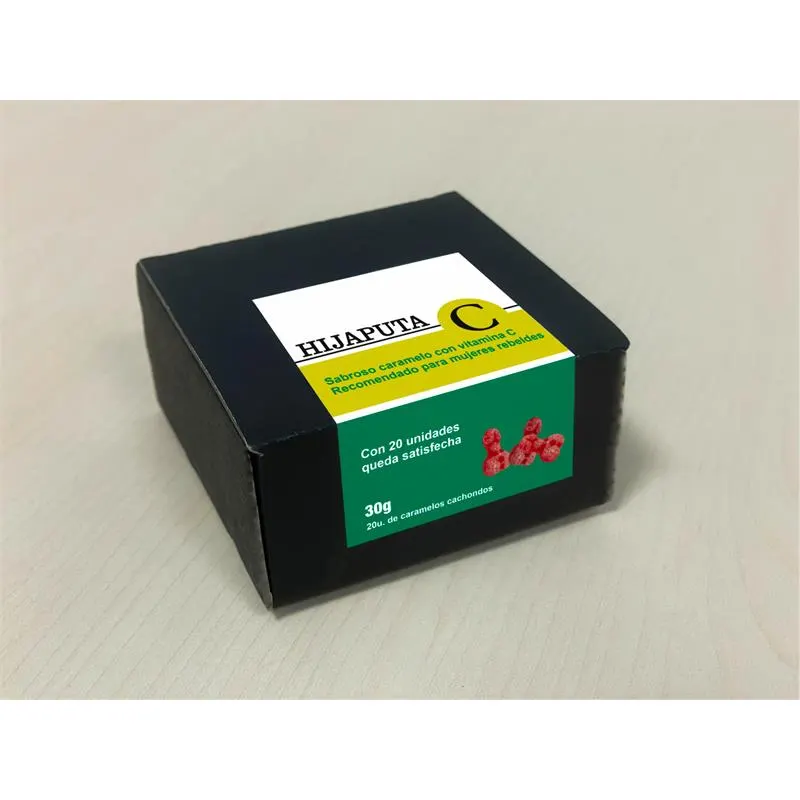 Caja Caramelos Hijaputa C  20 und 30 gr · DIVERTY SEX · Juegos y Complementos Divertidos