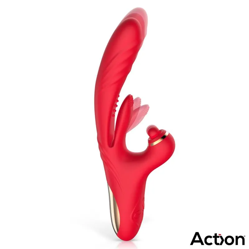 Limbe Vibrador con Lengua Flip-Flap, Bola Percutora y Up and Down · ACTION · Vibradores — photo 2