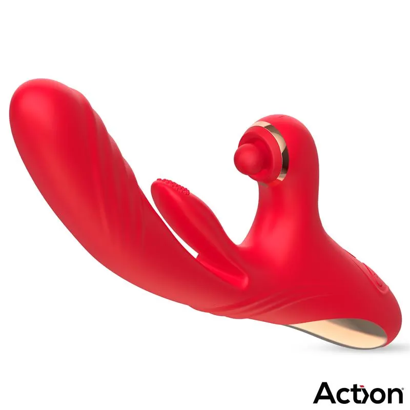 Limbe Vibrador con Lengua Flip-Flap, Bola Percutora y Up and Down · ACTION · Vibradores — photo 3