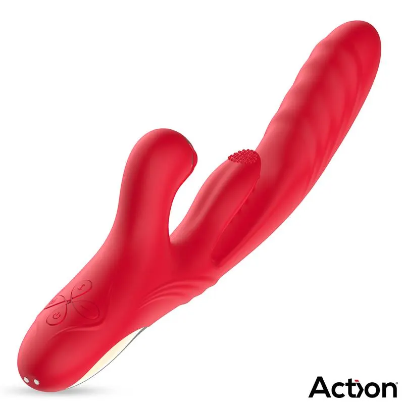 Limbe Vibrador con Lengua Flip-Flap, Bola Percutora y Up and Down · ACTION · Vibradores — photo 4