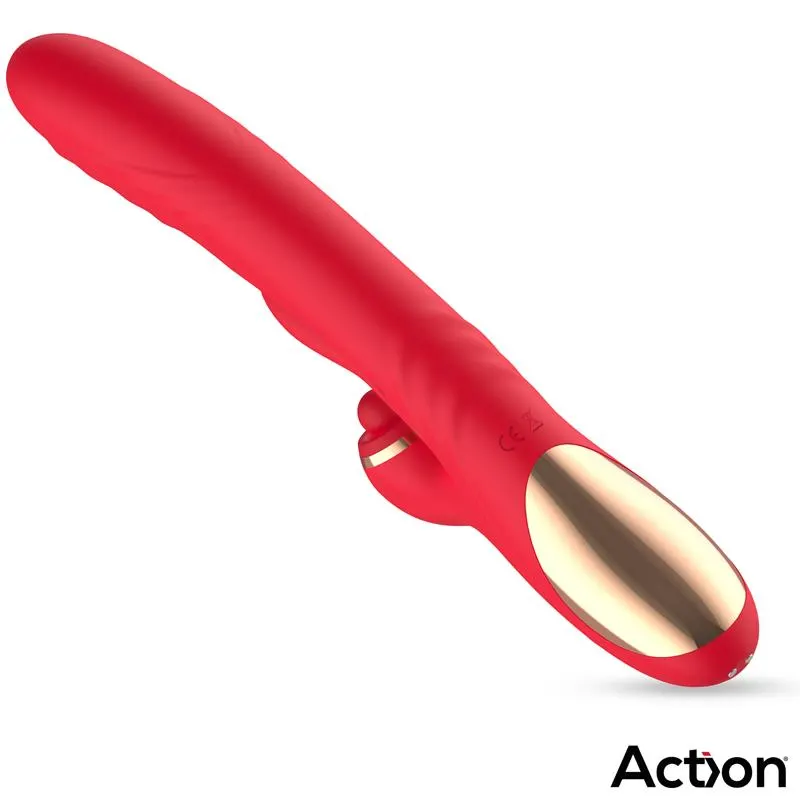 Limbe Vibrador con Lengua Flip-Flap, Bola Percutora y Up and Down · ACTION · Vibradores — photo 5