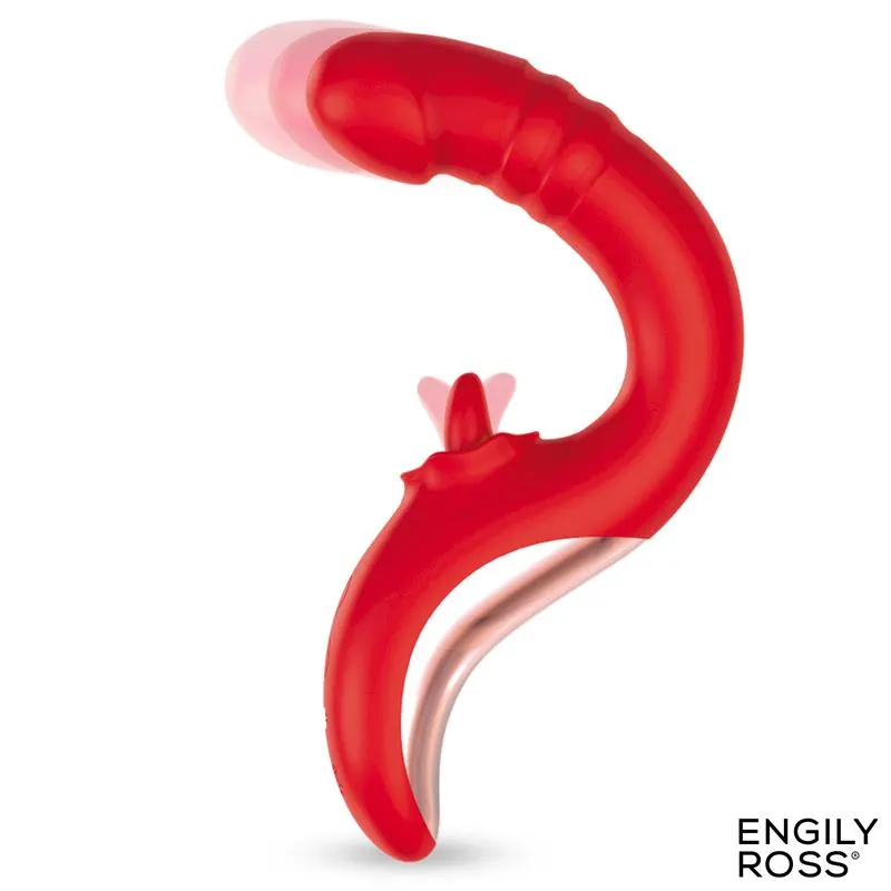 Drako Vibrador con Thrusting y Lengua Oscilante 360º · ENGILY ROSS · Vibradores — Foto 2