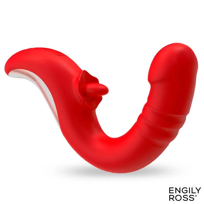Drako Vibrador con Thrusting y Lengua Oscilante 360º · ENGILY ROSS · Vibradores — Foto 3