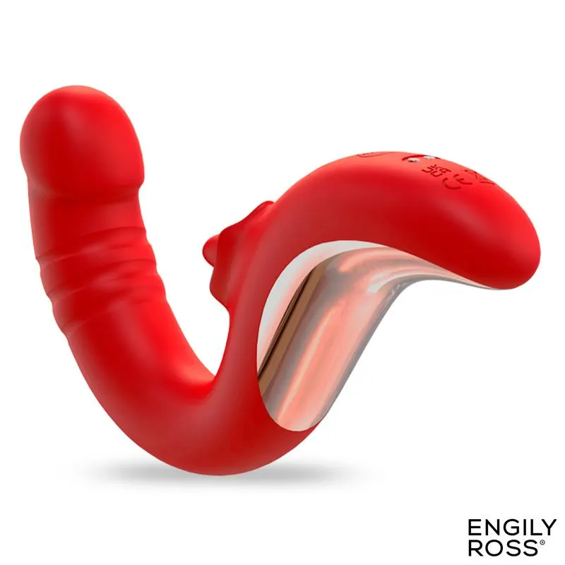Drako Vibrador con Thrusting y Lengua Oscilante 360º · ENGILY ROSS · Vibradores — Foto 4