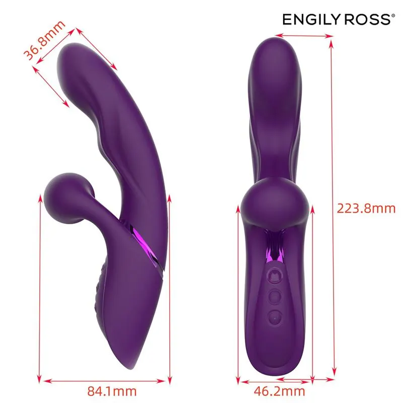 Garlet Vibrador con Bola de Pulsación 3 Motores · ENGILY ROSS · Vibradores — Foto 4