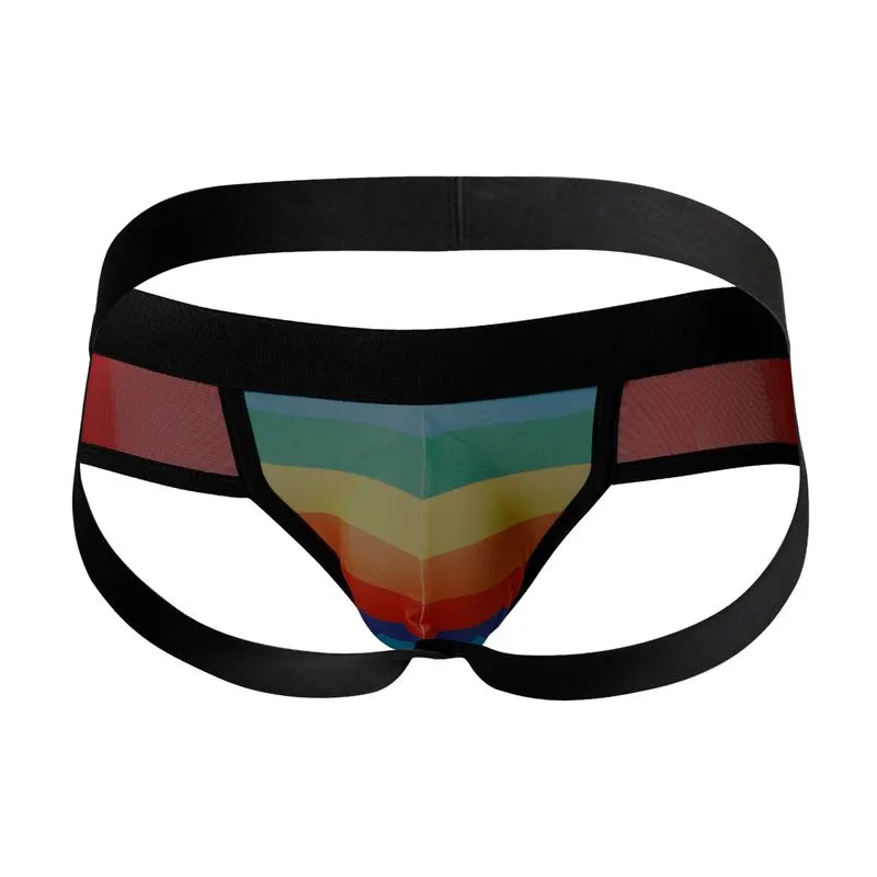C4M13 Suspensorio Jockstrap Arcoiris Rainbow · CUT4MEN · Tangas y Braguitas — Foto 4