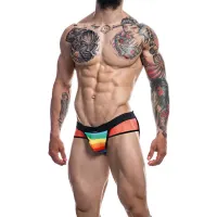 C4M13 Suspensorio Jockstrap Arcoiris Rainbow · CUT4MEN · Tangas y Braguitas