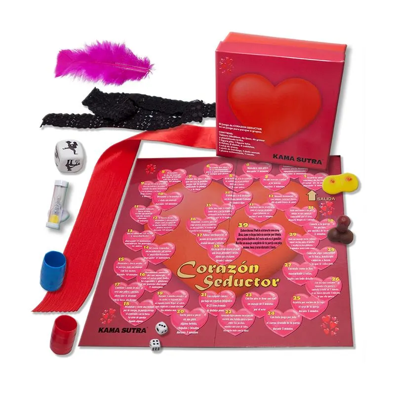Juego de Mesa Corazon Seductor · DIVERTY SEX · Juegos y Complementos Divertidos