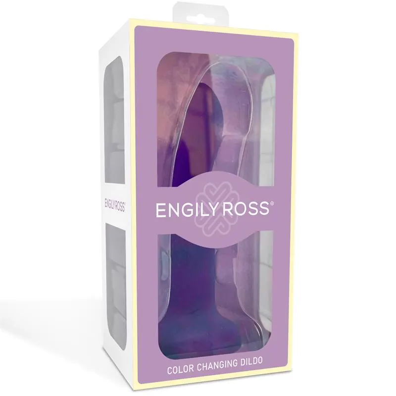 Dildo que Cambia de Color Púrpura a Rosa Talla S 14 cm · DILDOX BY ENGILY ROSS · Dildos — Foto 7
