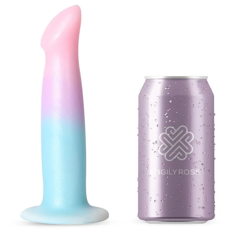 Dildo con Vibración y Ventosa Color Degradado 17 cm · DILDOX BY ENGILY ROSS · Dildos — Foto 4