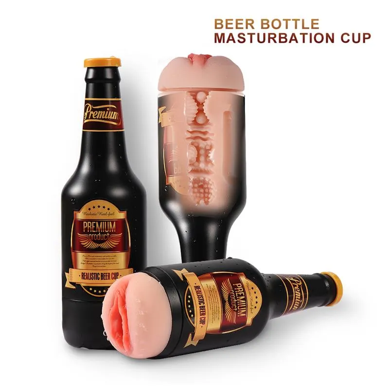 Masturbador Nelly Botella Cerveza · SHEQU · Masturbadores Él