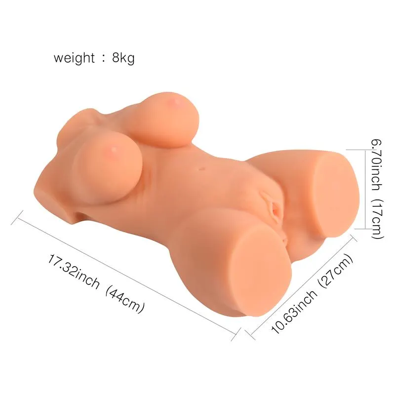 Emma Torso Realista 8 kg · SHEQU · Masturbadores Él — photo 9