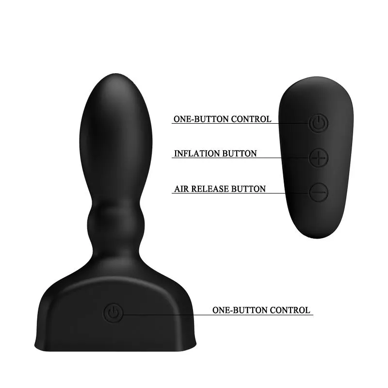 Plug Anal Inflable con Control Remoto Mr. Play · MR PLAY · Anal — Foto 4