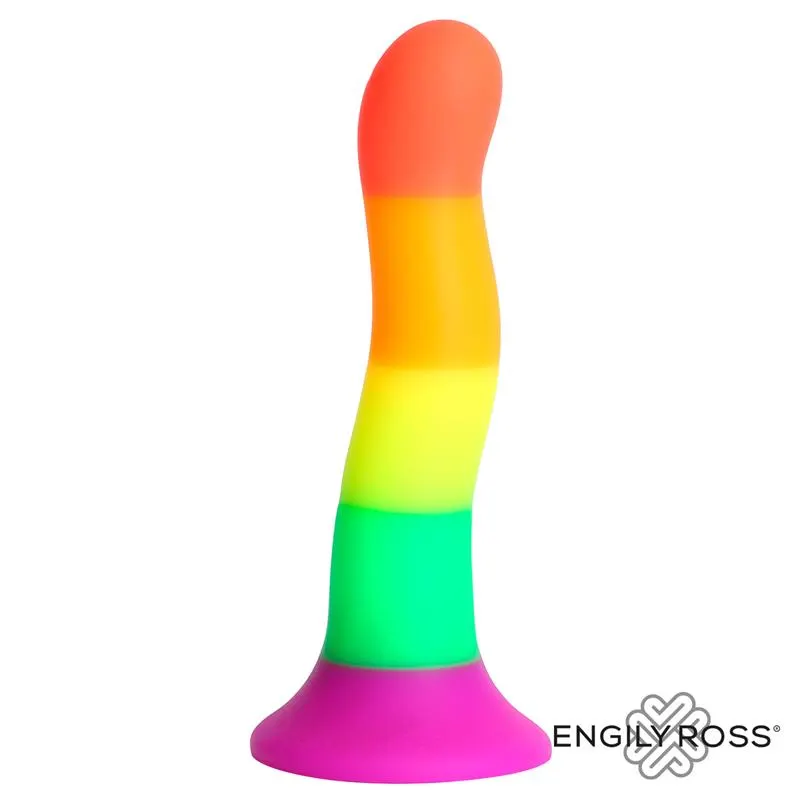 Dildo Color Arcoiris LGBT 18 cm · DILDOX BY ENGILY ROSS · Dildos — Foto 2