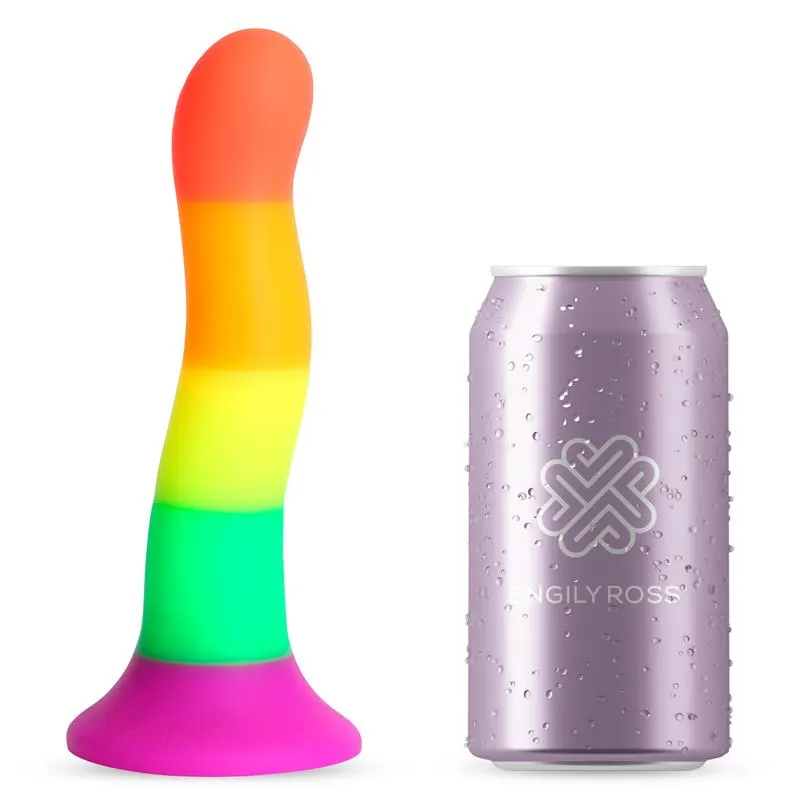 Dildo Color Arcoiris LGBT 18 cm · DILDOX BY ENGILY ROSS · Dildos — Foto 4