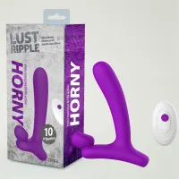 Horny Hunter Plug Anal con Vibración y Control Remoto Silicona Líquida USB · CHISA · Anal