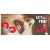 Caja del Amor con Esposas, Dado y Antifaz · DIVERTY SEX · Accesorios y Sets