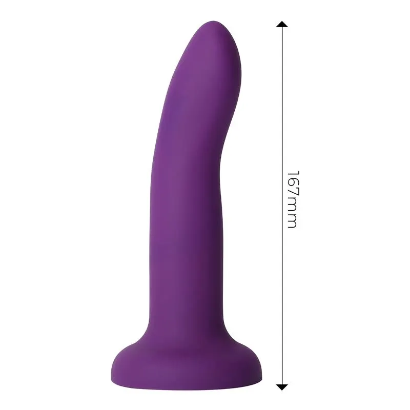 Dildo que Cambia de Color de Púrpura a Rosa Talla M 17 cm · DILDOX BY ENGILY ROSS · Dildos — Foto 6