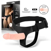 Atoor Arnés con Dildo Hueco Desmontable · HARNESS COLLECTION LATETOBED · Línea LGBT+