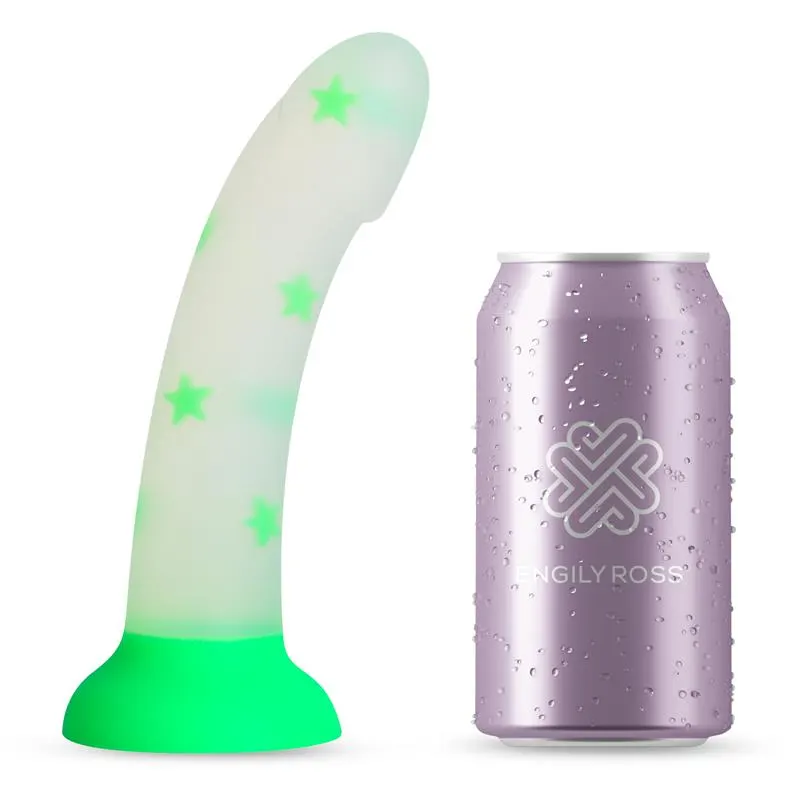 Dildo que Brilla en la Oscuridad Confetti Star 17 cm · DILDOX BY ENGILY ROSS · Dildos — Foto 5