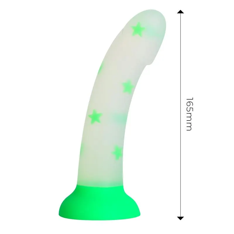 Dildo que Brilla en la Oscuridad Confetti Star 17 cm · DILDOX BY ENGILY ROSS · Dildos — Foto 6